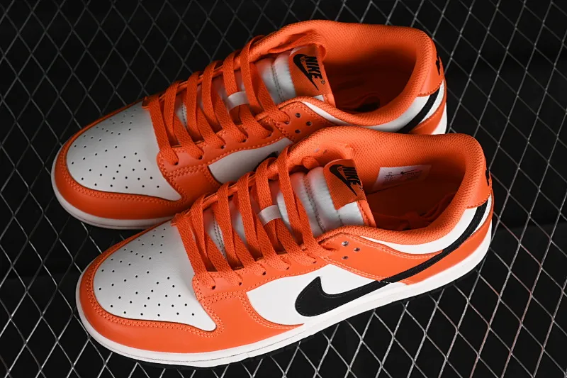 All Categories Nk SB Dunk Series Nk SB Dunk Low Low-top sneakers Nk SB Dunk Low White Orange Black Hook Low-top casual sneakers DH9765-003